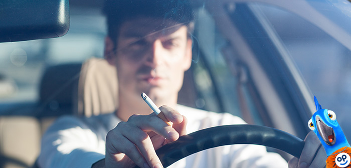 Cigareta v aut