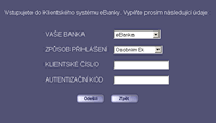 Vstupn� br�na do platebn�ho syst�mu Raiffeisenbank