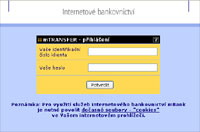 Vstupn� br�na do platebn�ho syst�mu mBank