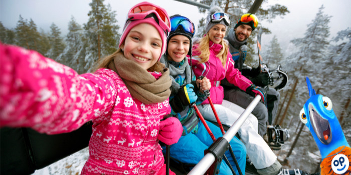 Kam na lyže s dětmi