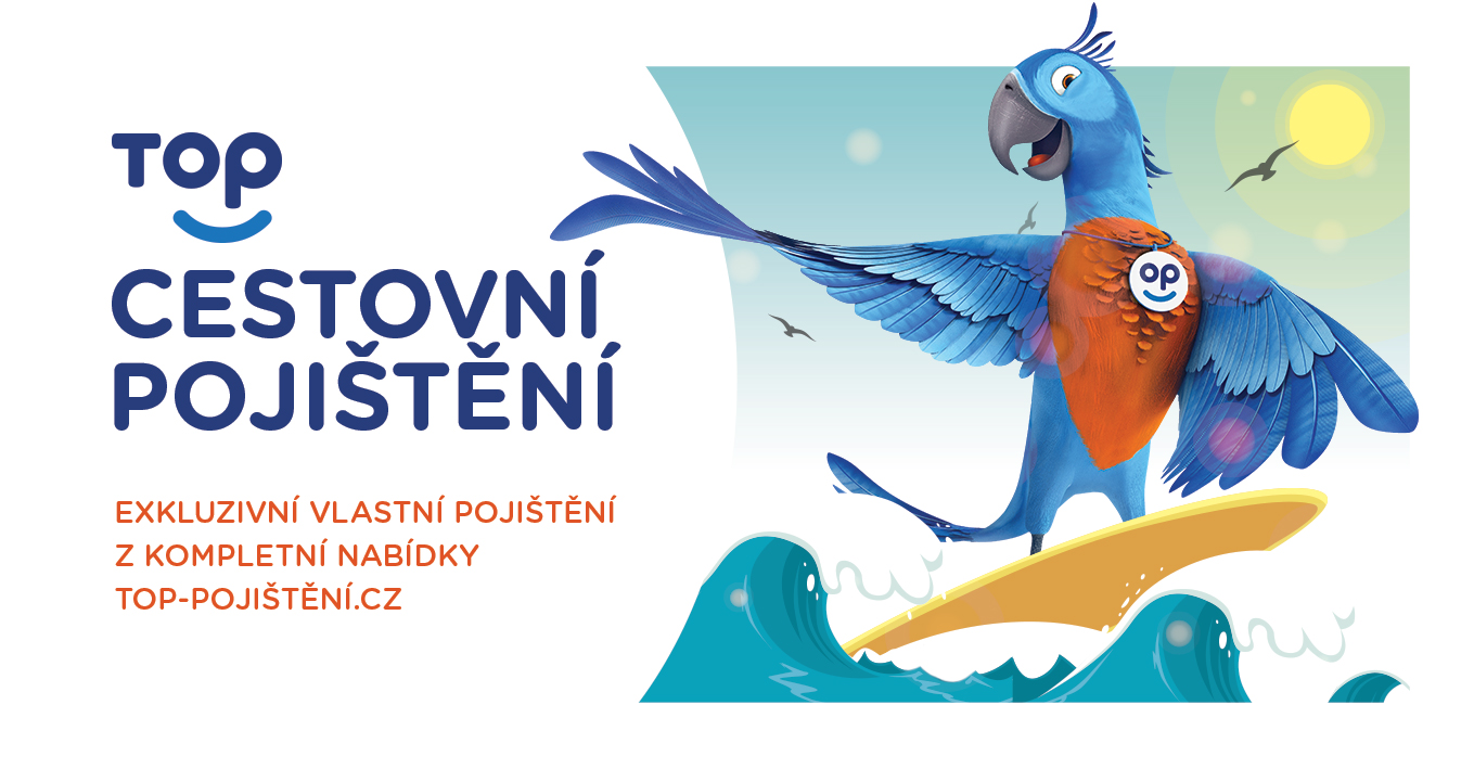 TOP cestovní pojištění