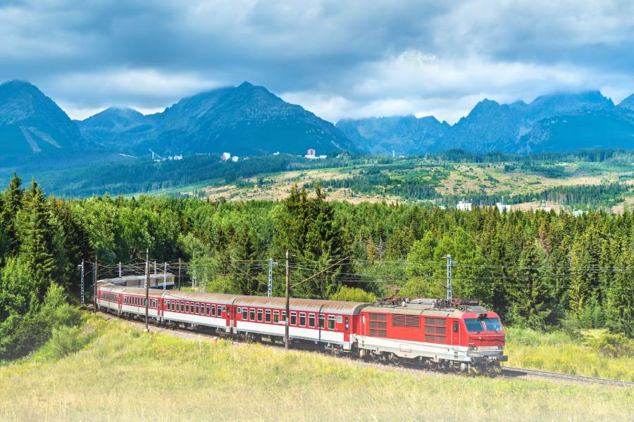 Vlakem na Slovensko