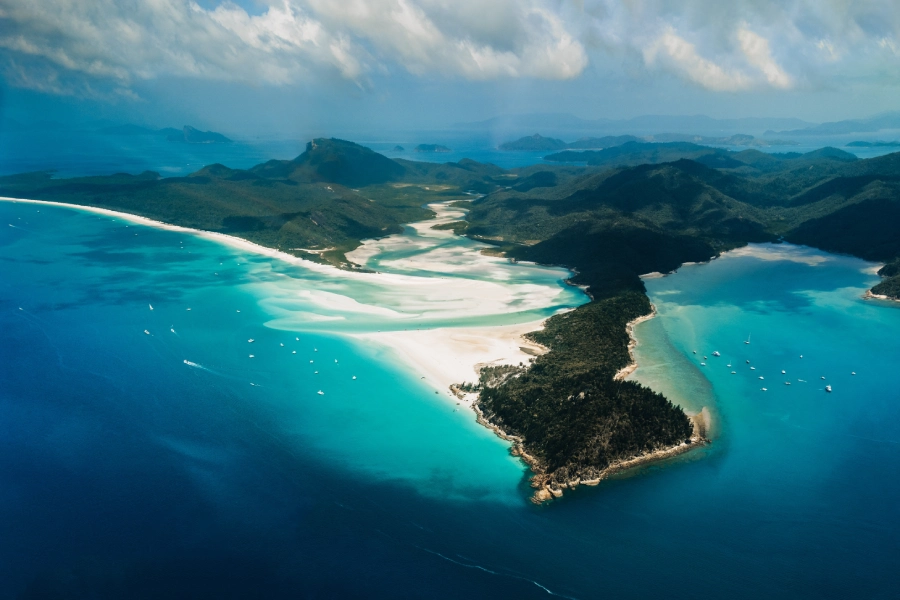 Nejkrsnj ple svta Whitehaven-Beach